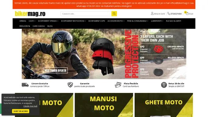 Magazin moto online Bucuresti - BikerMag.ro