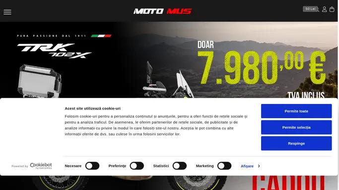 Magazin Moto: Motociclete, Echipamente & Accesorii - MotoMus