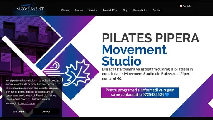 Pilates Studio Bucuresti - Movement Studio-Bucuresti