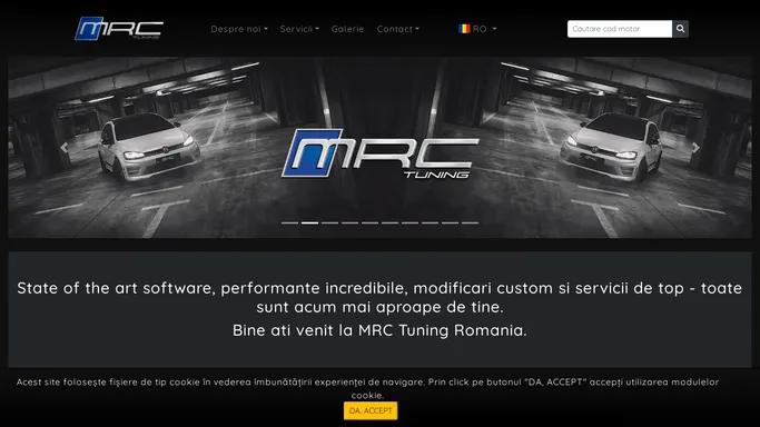 MRC Tuning Romania | Resoftare personalizata VW, Audi, Porsche