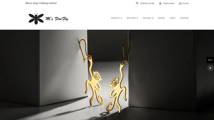 Bijuterii si accesorii din aur | Handmade - M's Firefly