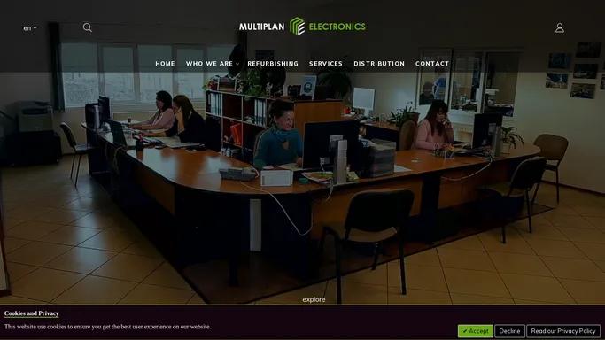 Multiplan Electronics - Importing and distribution of refurbished and new IT equipments: computers, notebooks, displays and printers