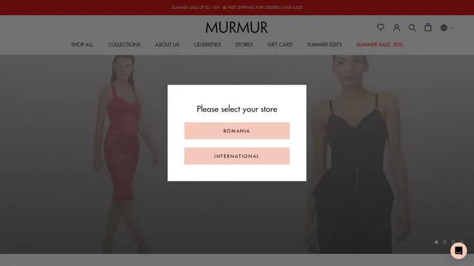 MURMUR, international ready-to-wear brand launched in 2011 by Andreea – Murmur