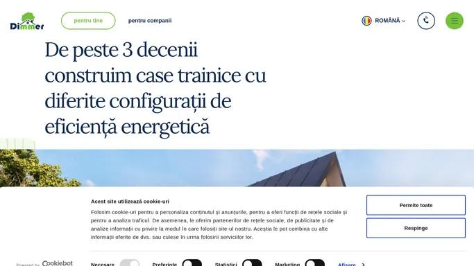 Dimmer: Case pe structura din lemn la standarde de inalta calitate - Dimmer