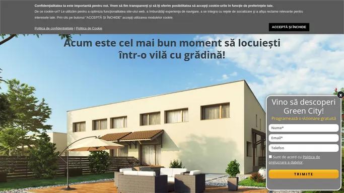 Vile cu gradina - Green City