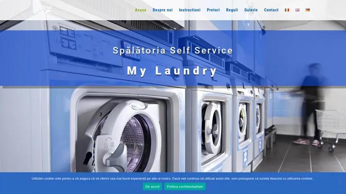 Spalatoria My Laundry Sibiu | Spalatorie self service Sibiu