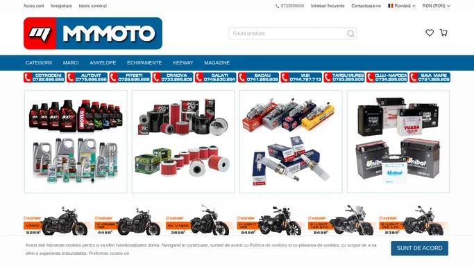 Magazin.MYMOTO.ro - MYMOTO.ro - accesorii si consumabile moto.