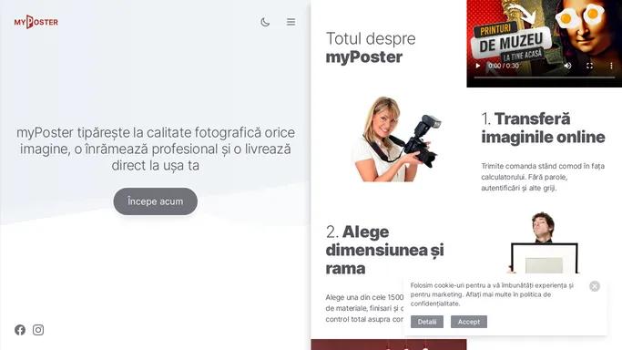 MyPoster • Print si inramare pentru postere si fotografii
