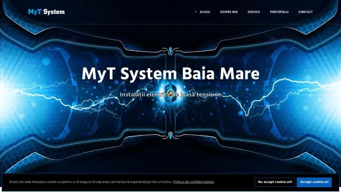 MytSystem SRL Baia Mare - Instalatii electrice de joasa tensiune