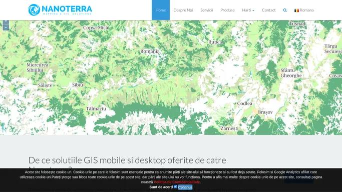 Solutii GIS mobile si desktop