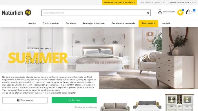 Naturlich - mobilier si decoratiuni online si in magazine