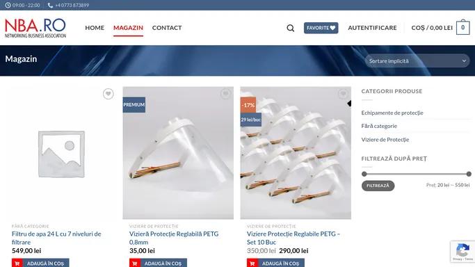 Echipamente de protectie, consumabile - NBAro Distributie