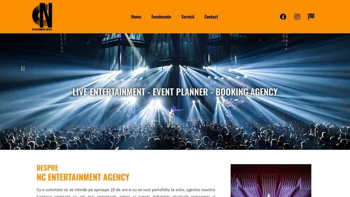 NC Entertainmnet Agency – Live Entertainment – Event Planner – Booking Agency