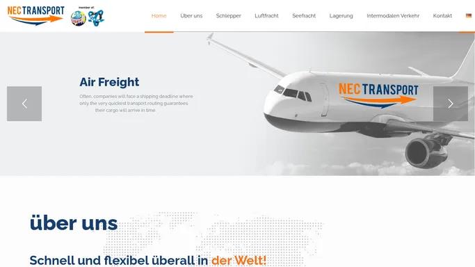 NEC Transport - Wir fuhren IHR UNTERNEHMEN