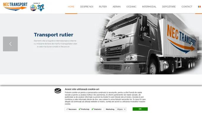 NEC Transport - Transport Marfa Rutier - Aerian - Oceanic - Intermodal