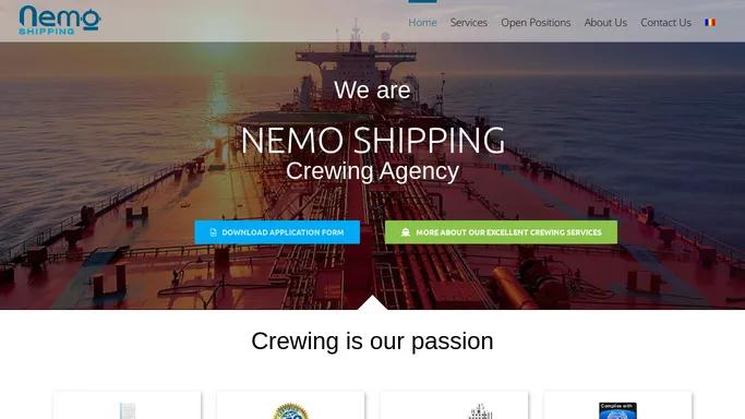 Nemo Shipping Constanta - Crewing is our Passion