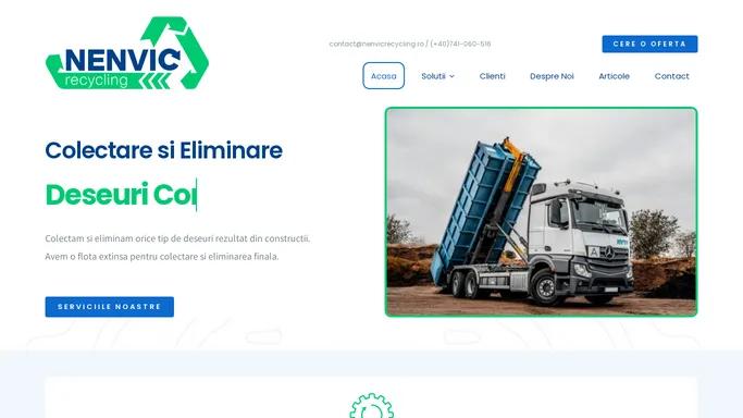 Acasa | Nenvic Recycling