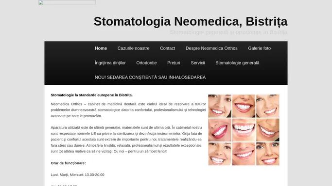 Neomedica Orthos - Stomatologia Neomedica, Bistrita