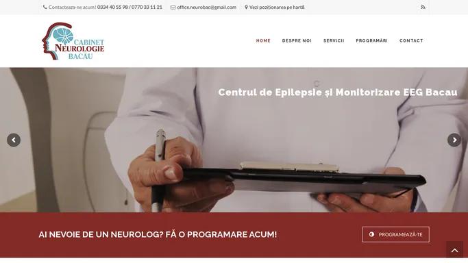 Cabinet Neurologie Bacau - NEUROBAC - dr. Biro