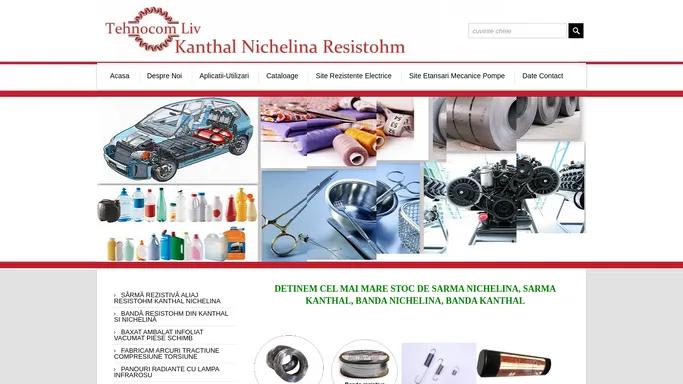 Sarma Kanthal,Banda nichelina,Sarma Nichelina,Banda kanthal, Kanthal d, kanthal A1,nichelina pret, nikrothal 80,rezistente nichelina