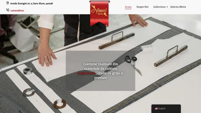 Homepage - Costume Premium Barbati