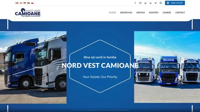 Nord Vest Camioane – Transport Intern si International
