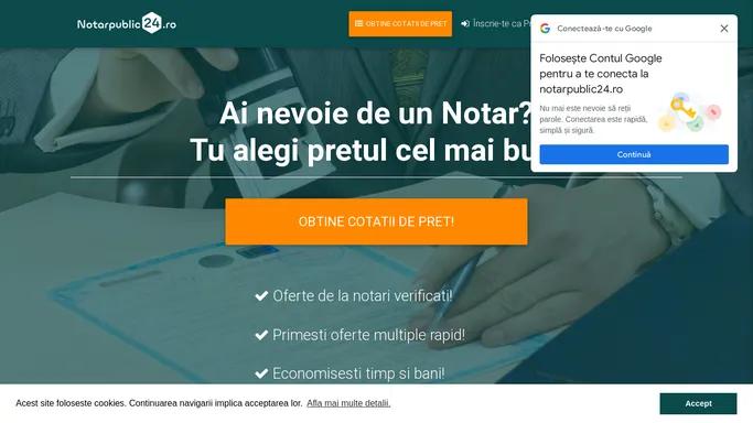 Notari24.ro - notari, servicii notariale pentru contracte, legalizari, procuri, divort, succesiune