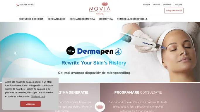 Chirurgie Estetica & Dermatologice Cluj | Clinica Novia