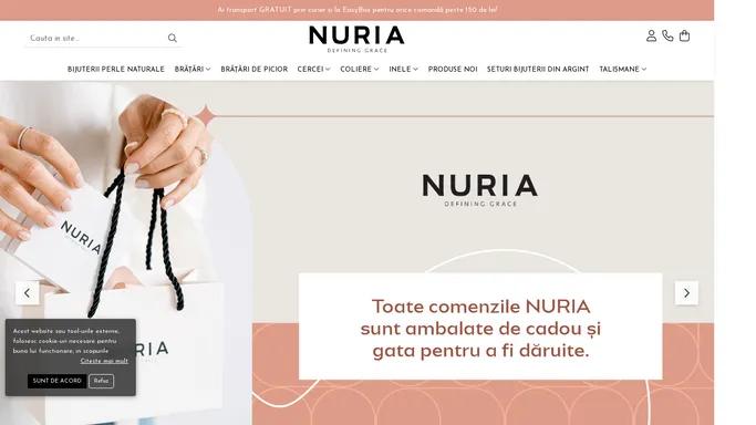 NURIA - Defining Grace | Bijuterii din argint, Cadouri & Accesorii