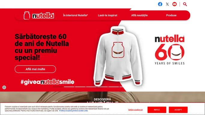 Homepage | Nutella® Romania