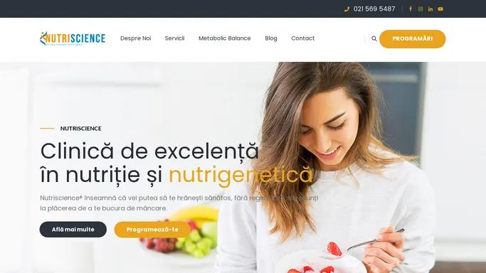 Home 1 - Nutriscience