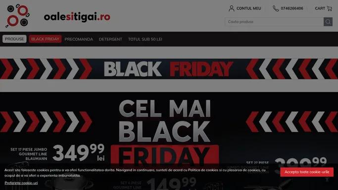 Oale si Tigai - Vase Pentru Gatit Profesionale Premium