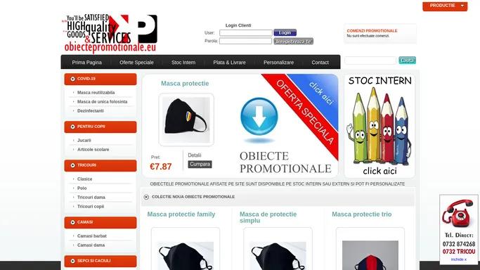 Obiecte Promotionale - Stoc Obiecte Promotionale Personalizate