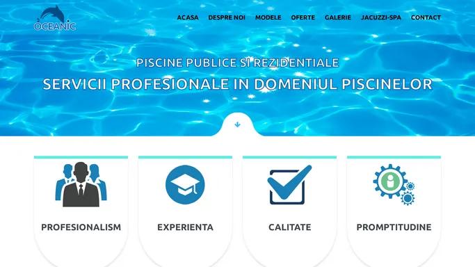 OCEANIC - Servicii profesionale in domeniul piscinelor