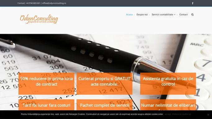 Servicii profesionale de contabilitate - Odyn Consulting