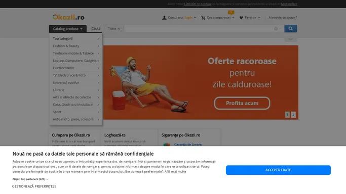 Okazii.ro: cele mai bune oferte (magazine si vanzatori profesionisti)
