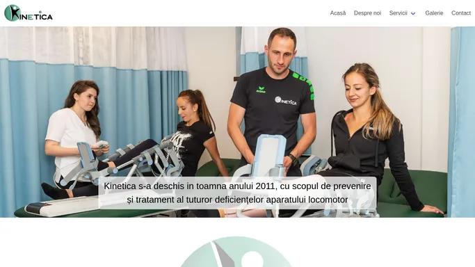 Kinetica centru de recuperare medicala si sportiva Targu Mures