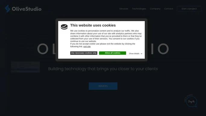 Olive Studio | Building technology that brings you closer to your clients