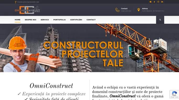 HOME - Omniconstruct | Constructii civile si industriale