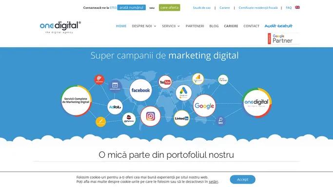 Agentie Marketing Digital Cluj Napoca, Google PREMIER Partner - OneDigital