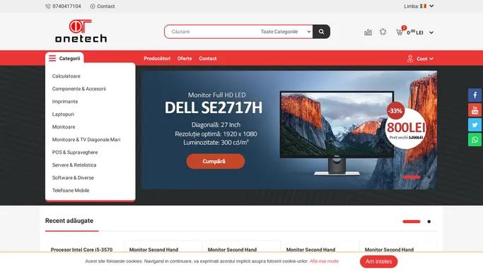 OneTech - Magazin online de echipamente IT