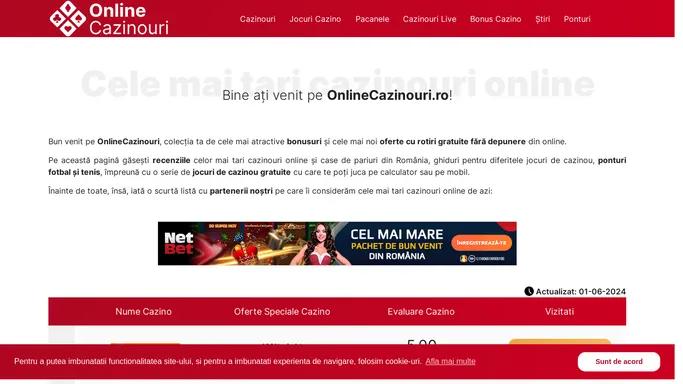 Recenzii, oferte, bonusuri si pacanele gratis - Online Cazinouri