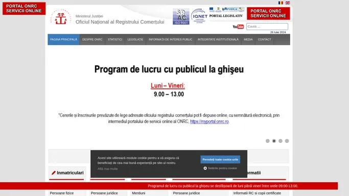 Oficiul National al Registrului Comertului