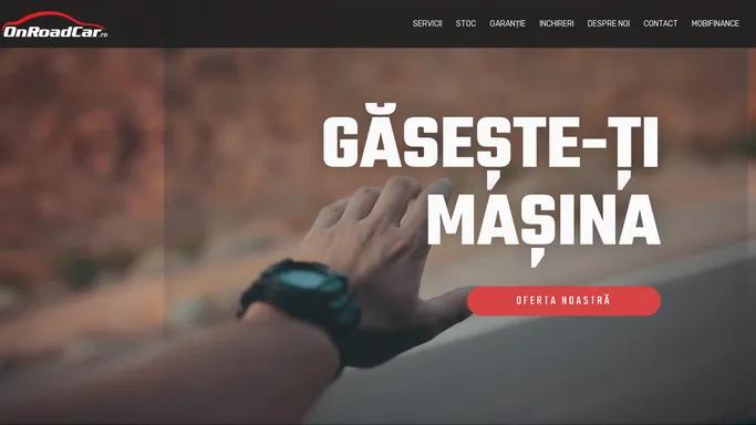 On Road Car | Gaseste-ti masina