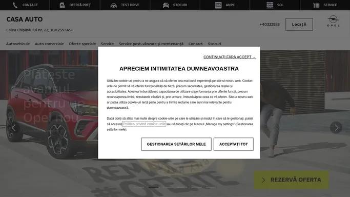 Opel Casa Auto Letcani Srl | Reprezentanta Opel Letcani | Dealer Opel Homepage