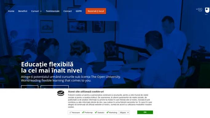 OpenUniversity | Unici parteneri ai The Open University, Marea Britanie, pentru Romania.