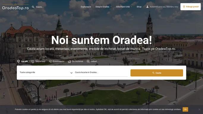 OradeaTop.ro - Noi suntem Oradea!