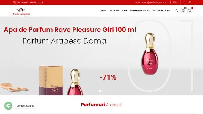 Parfumuri Arabesti Originale | Parfumuri Dubai | Oriental Fragrance