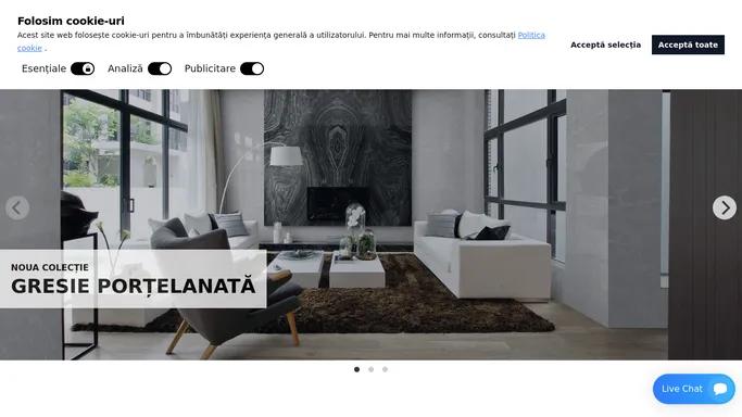 Orient Ceramic - Cel mai mare importator si distribuitor de gresie si faianta rectificata - Orient Ceramic