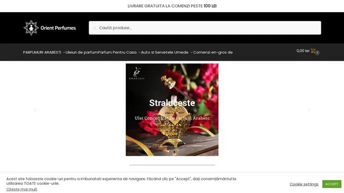 Orient Perfumes - Parfumuri Arabesti - Magazin Parfumuri Bucuresti